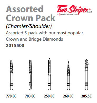 (image for) Two Stripper - Crown Assorted Pack - 5 Diamonds
